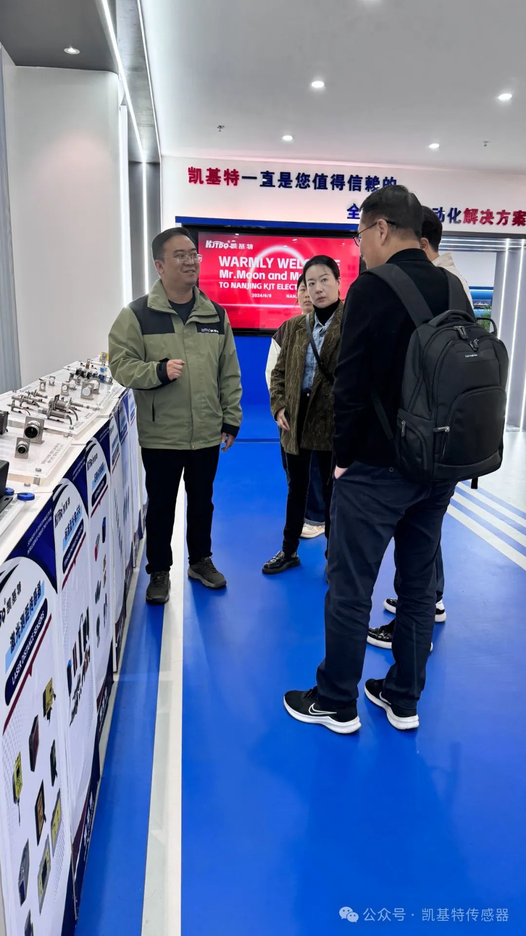 企業(yè)動(dòng)態(tài) | 凱基特迎來美國客戶，共謀傳感器業(yè)務(wù)深入合作